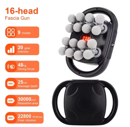 RelaxEdge® 16-Head Deep Tissue Massager